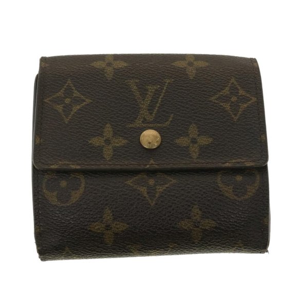 LOUIS VUITTON Monogram Portefeuille Elise Wallet M61654 LV Auth - Picture 1 of 16